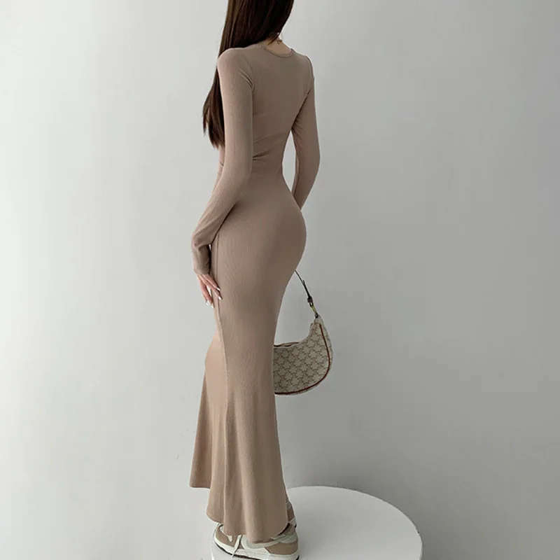 

Spring Autumn Sexy Dress Elegant Maxi Off Shoulder Bodycon Dress Dresses Birthday Outfits For Women Long Party Clothing 2023