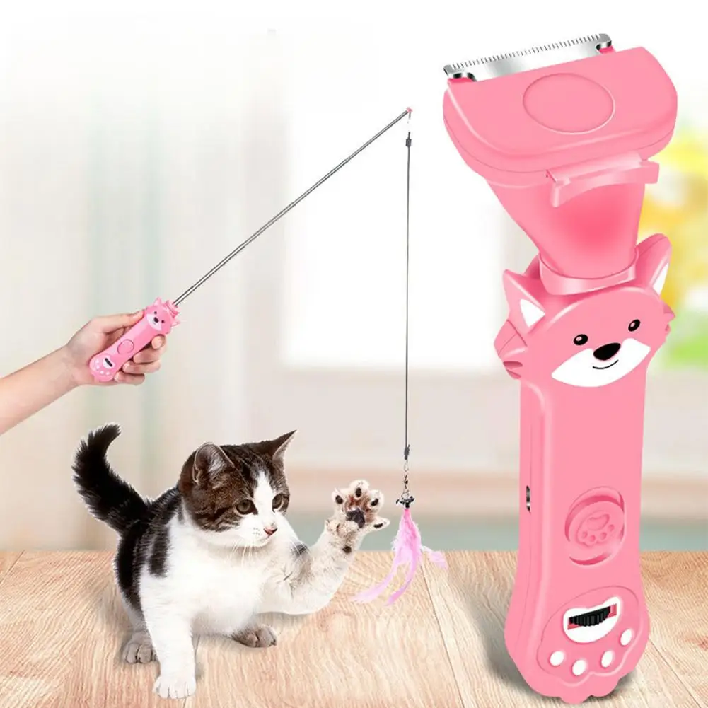 

Cat Teaser Stick 5 Pattern Usb Rechargeable Infrared Light Multifunctional Pet Comb Pet Training Supplies
