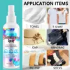 100ml Sublimation Spray Glue for Fabric Polyester Carton Blanks Tote Bag Super Print Adhesion & Quick Dry High Gloss Finish 3