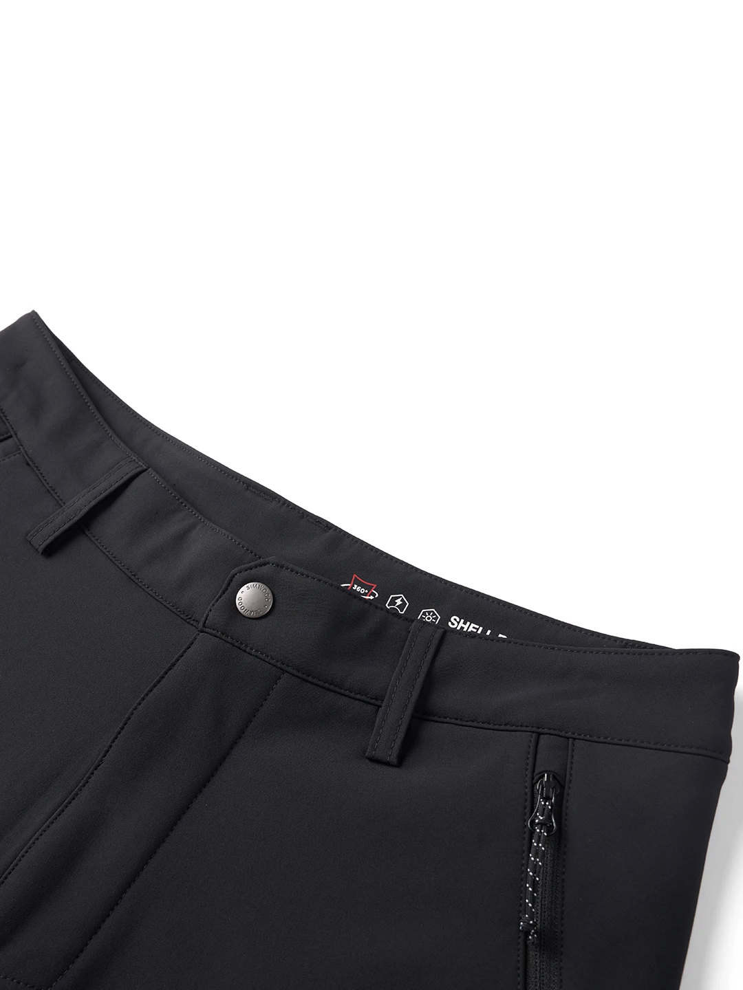 2025 Autumn Winter Loose Straight Soft Shell 300gsm Warm Fleece Lined Pants Casual Plus Size Outdoor Trousers