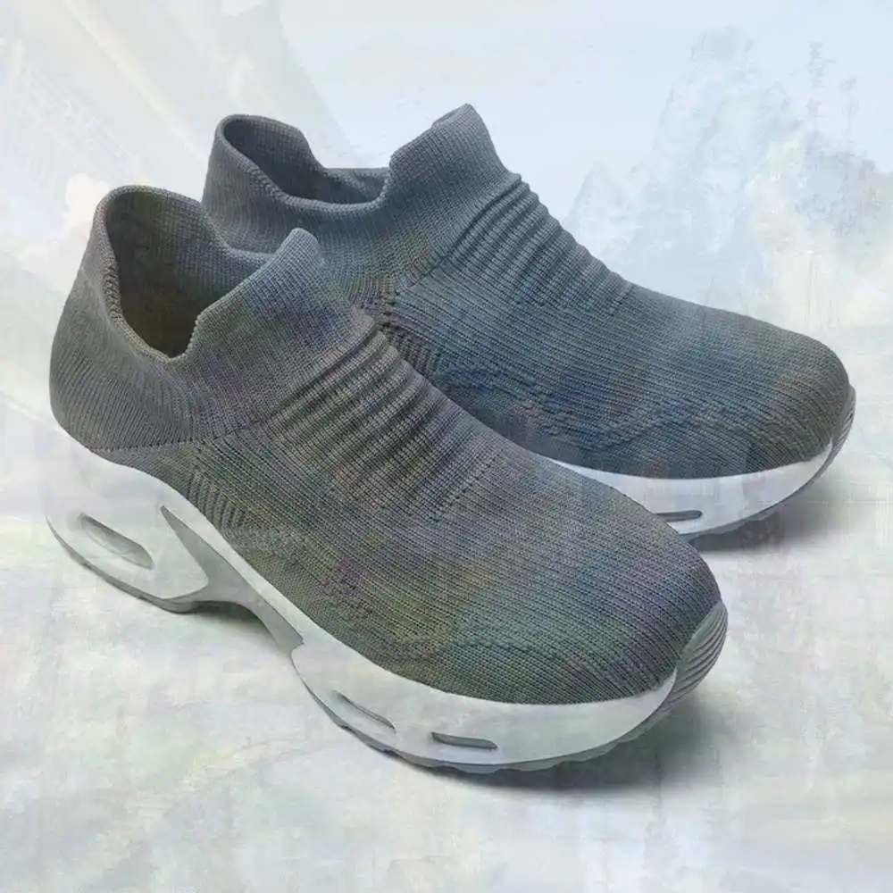 CD High-Top Sneaker 40mm Blue Grey Stretch Wool And Lambskin