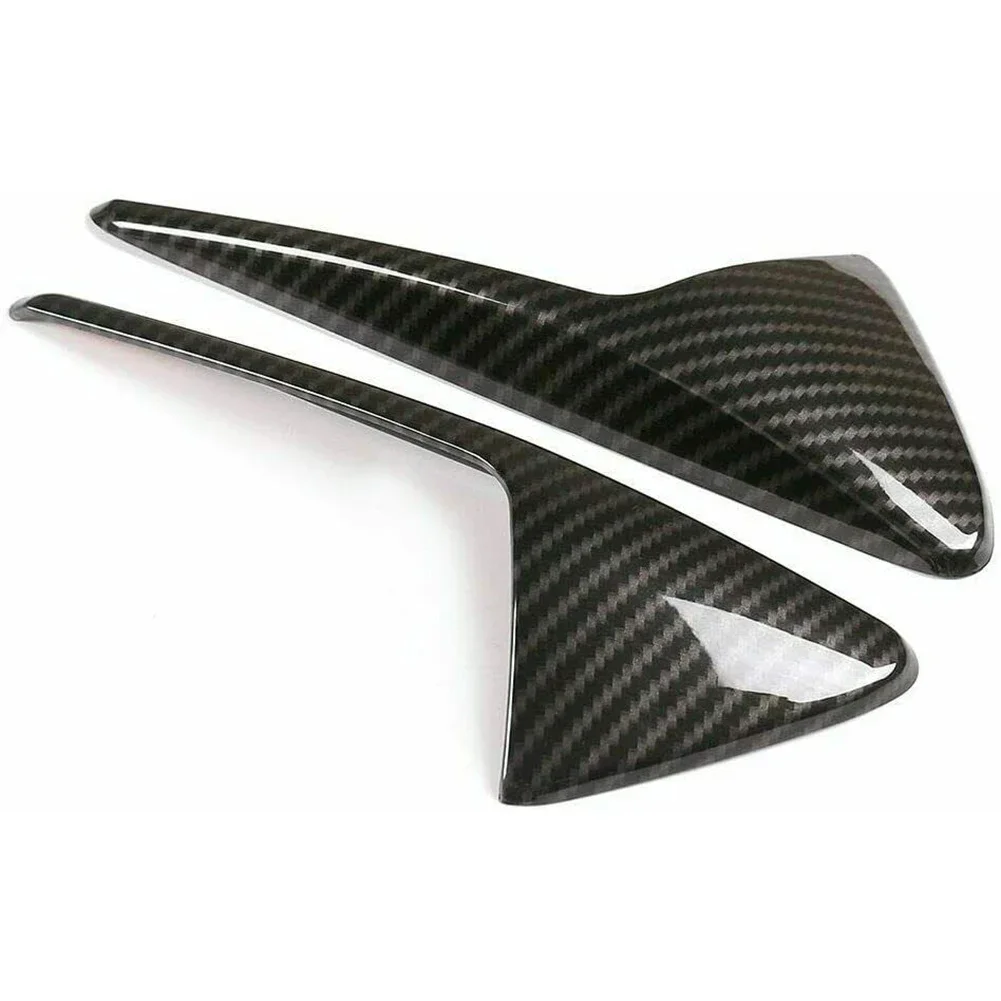 Effective Protection With Carbon Fiber Style Side Camera Protection Cover For Tesla Model Y Enhances Car's Aesthetic Appeal