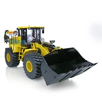 XDRC WA470 1/14 RC Hydraulic Metal Loader Model 980L ESC Motor Servo Lights Sound Yellow Painted Refitted Truck Toys TH18403 2