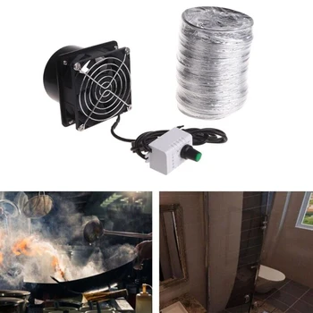 1 Pc Smoke Absorber Fume Extractor Fan Pipe Duct Exhuast Fan USB Adjustable Speed Duct Exhaust Fans HAVC Tools Home Improvement