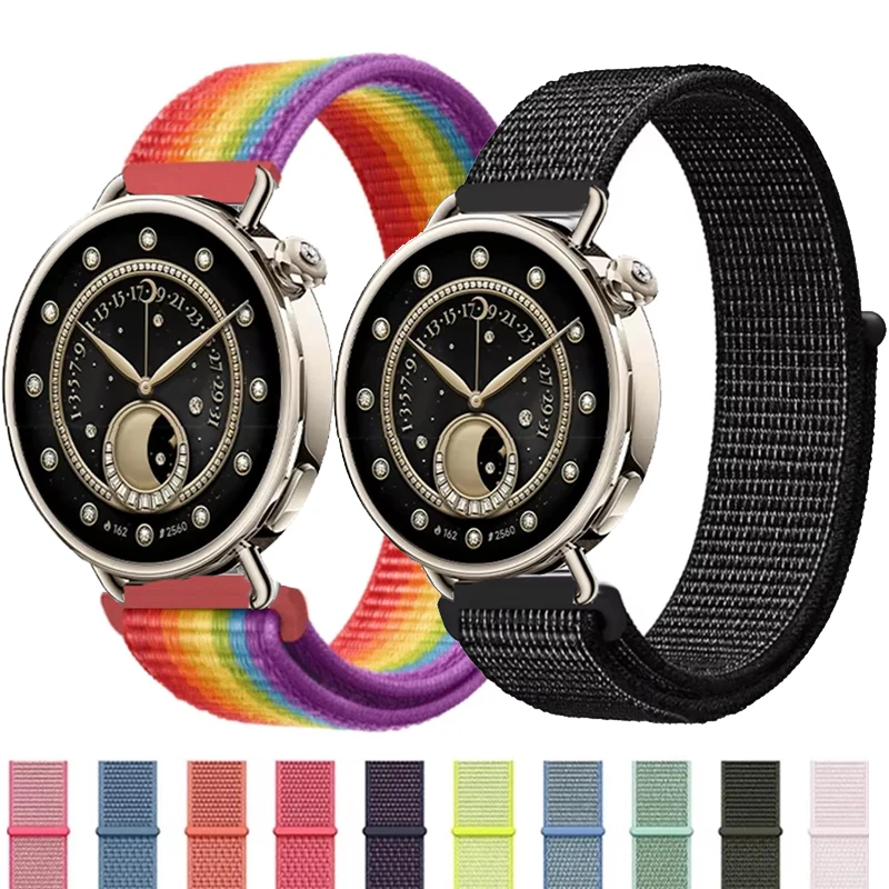 Nylon Loop Sports Watchband - 18mm Strap