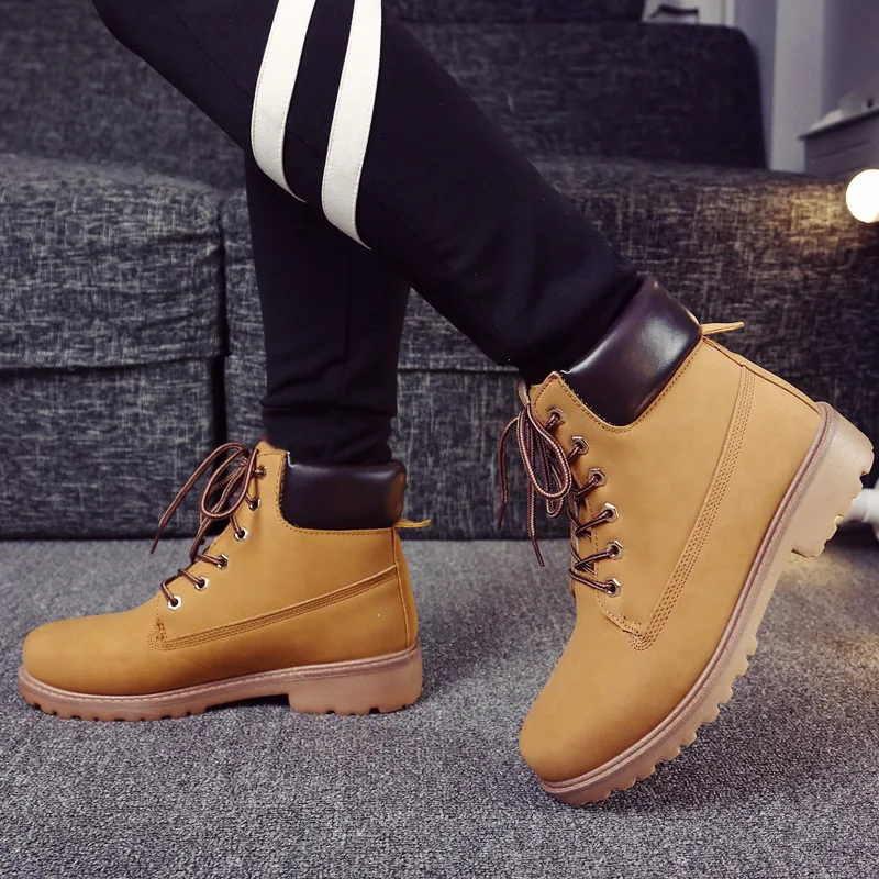 New Winter Women Boots Waterproof Shoes Comfortable Platform Shoes Walking Platform Sneakers Ankle Black Warm Boots Shoes Large