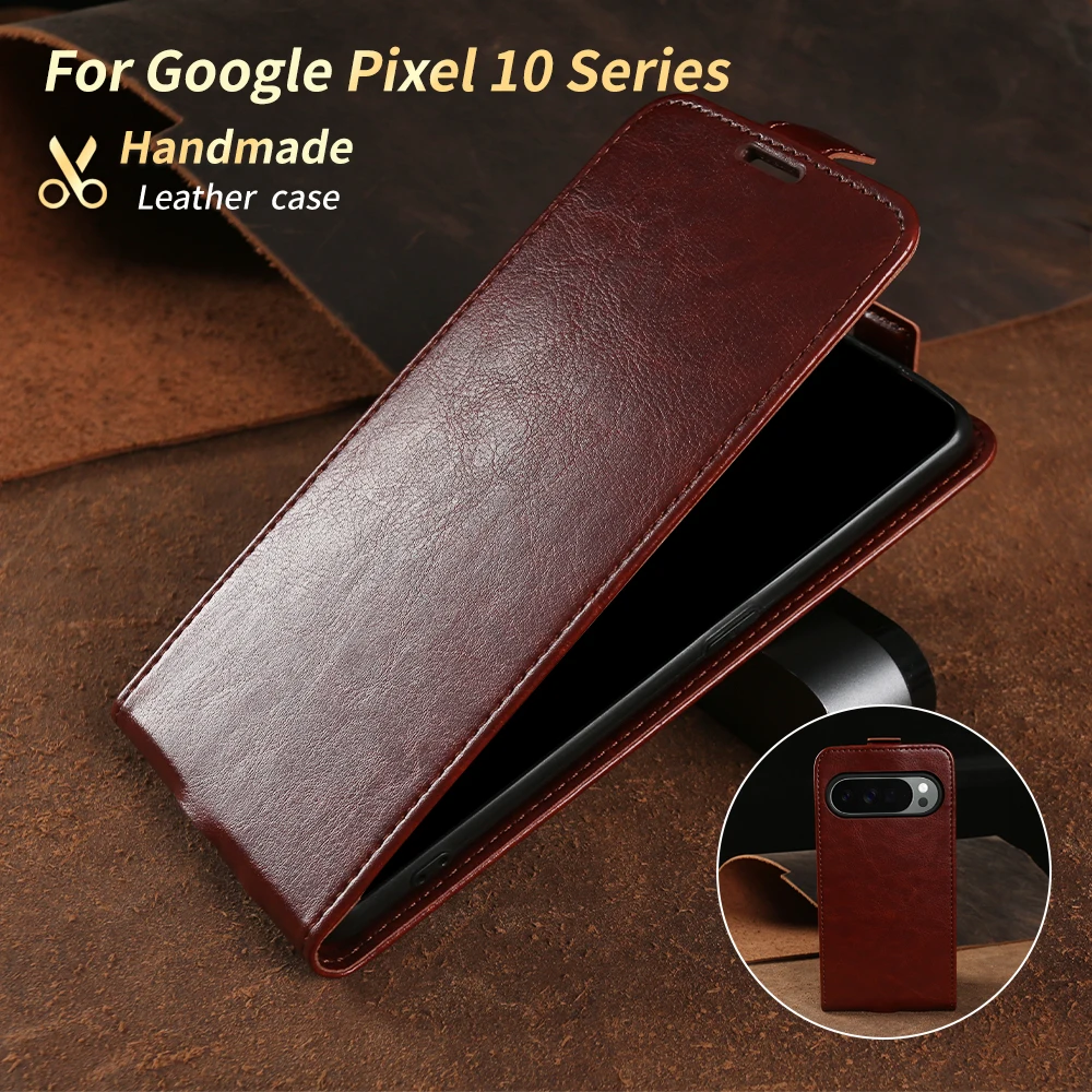Luxury Leather Shockproof Case with Card Holder and Skin Feel Cover