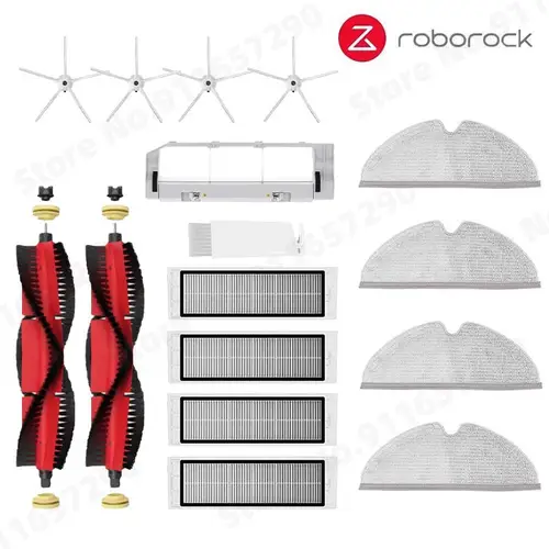 Roborock S5 MAX S50 MAX S55 MAX S6 MAXV HEPA Filter Side/Main Brush Water Tank Tray Mop Dust Box Vacuum Cleaner Accessories - Image 15