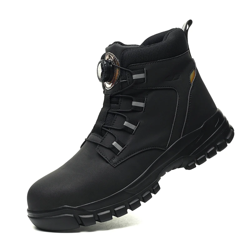 Men's Indestructible Steel Toe Safety Boots - Anti-Smash, Anti-Puncture, Waterproof Sneakers