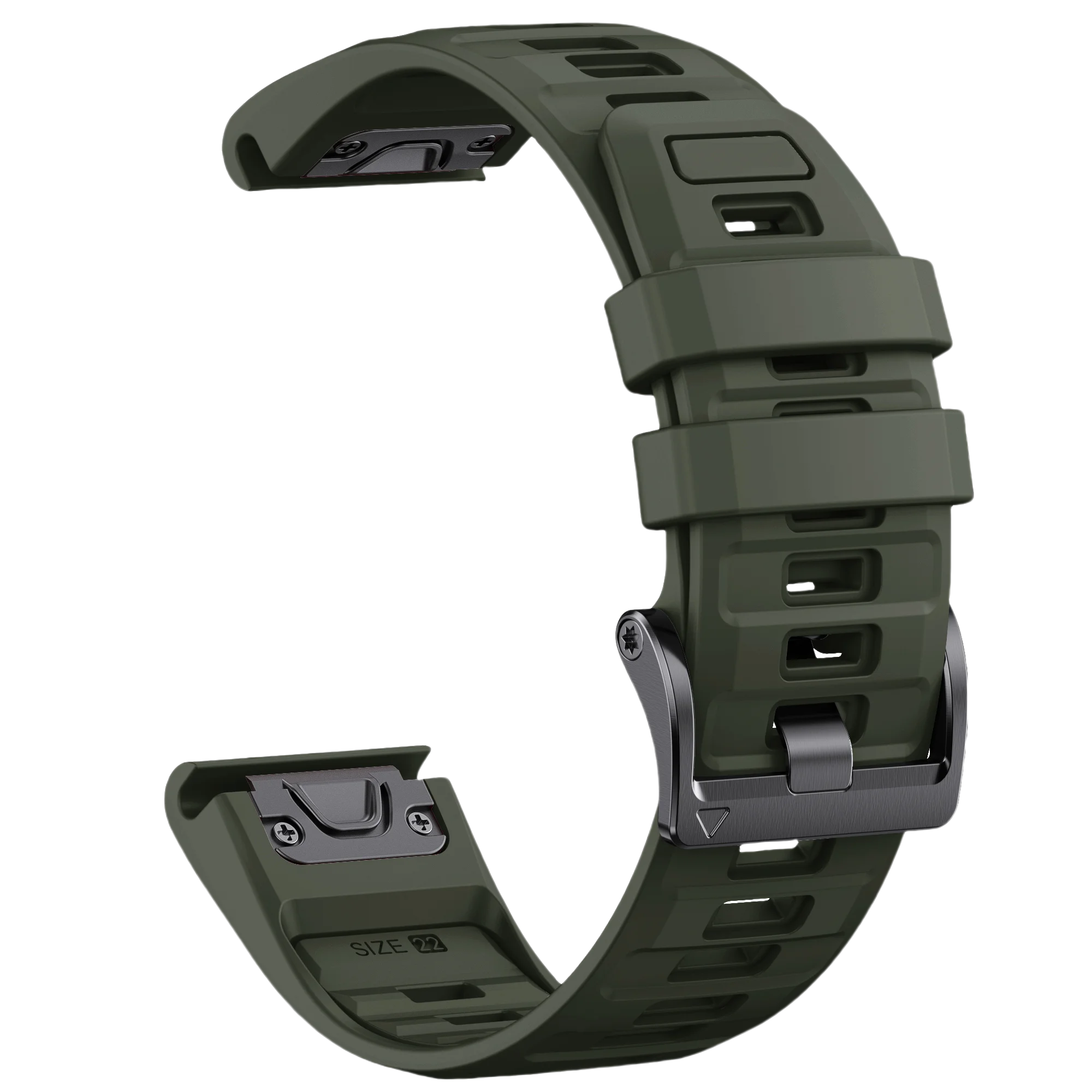 QuickFit Dual-Color Silicone Band - Sleek and Versatile