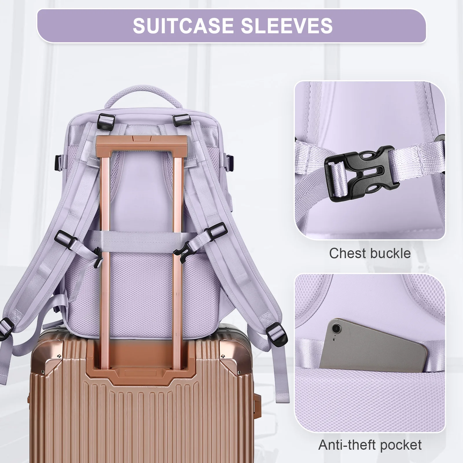 Travel Backpack for Women Carry On Backpack TSA Laptop Backpack Flight Approved College Nurse Bag Casual.jpg