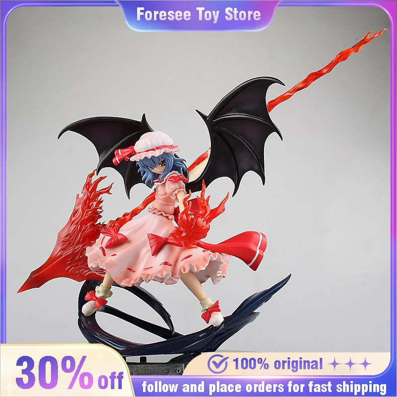 

Аниме проект Touhou, аниме Remilia Scarlet, экшн-модель, анимационный персонаж, коллекционная игрушка, подарок на день рождения и Рождество, 22 см