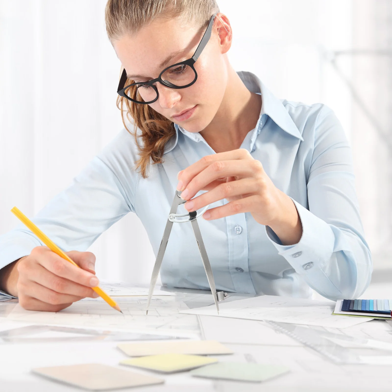 나침반 공예 바느질 수제 가제트 공예, 휴대용 스크라이빙 게이지, 가구 마킹 회전 도구