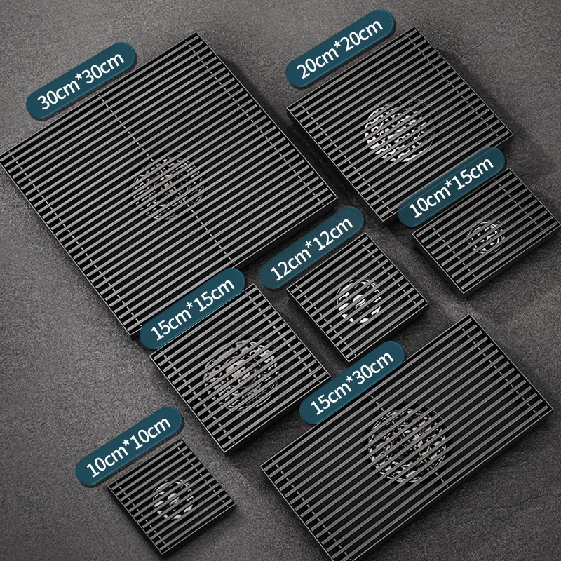 304 ท่อระบายน้ําชั้นสแตนเลส, ห้องน้ําของโรงแรมรางขนาดใหญ่สวนกลางแจ้งระงับกลิ่นกายห้องอาบน้ําฝักบัวท่อระบายน้ํา 1