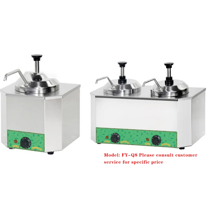 

FY-Q7 220V 150W Single Head Sauce Keep Warm Box Chocolate Butter Jam Sauce Pump Dispenser Electric Sauce Heater Kitchen Tool