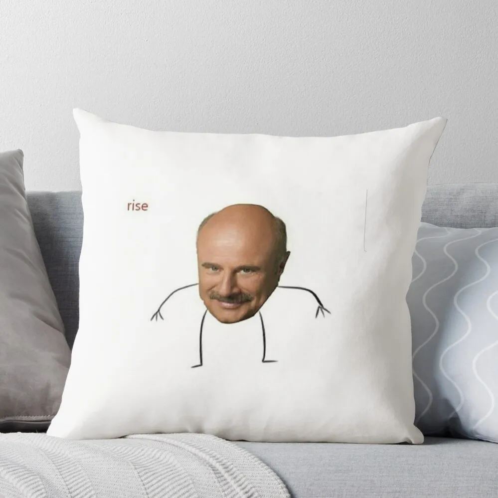 

RISE, Dr. Phil Throw Pillow Pillowcase pillowcases for sofa cushions