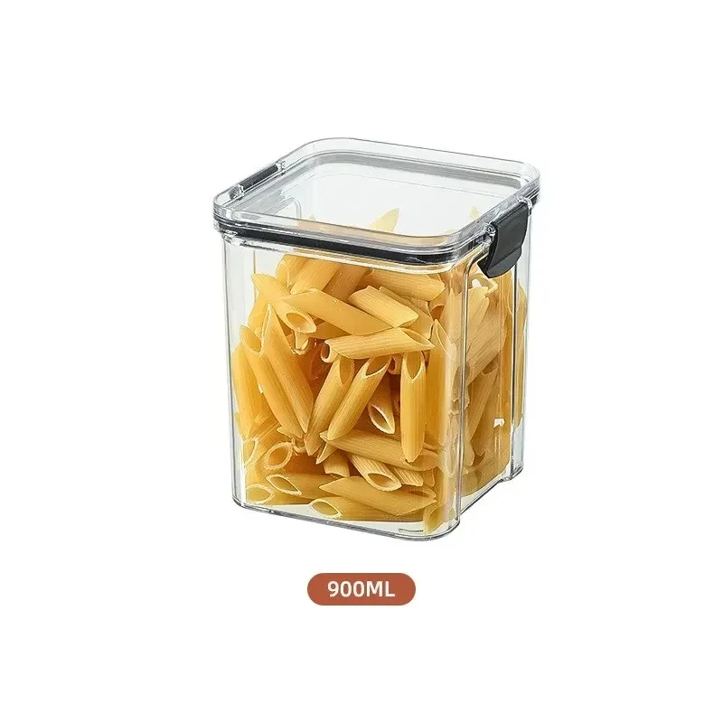 Kitchen Multigrain Snack Sealed Storage Box Dried Fruit Dried Goods Jar Drawer Storage Container Moisture Proof Box Plastic BEST SELLERS