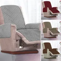 Recliner Chair Cover Slipcover for Armchairs Washable Sofa Couch with Adjustable Elastic Strap Furniture Protector for Room 2