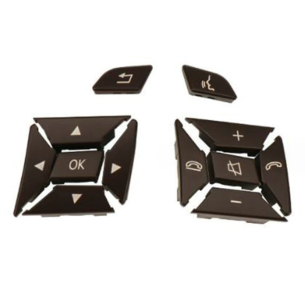 

Switch Button Cover 28) Secure Fit Brown Steering Wheel Switch Buttons for Mercedes W204 W212 C200 E320 GLK260