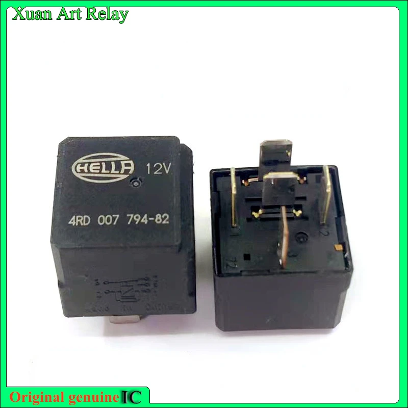 

5pcs/lot 100% original genuine relay: 4RD 007 794-82 12V 5pins 4RD007794-82