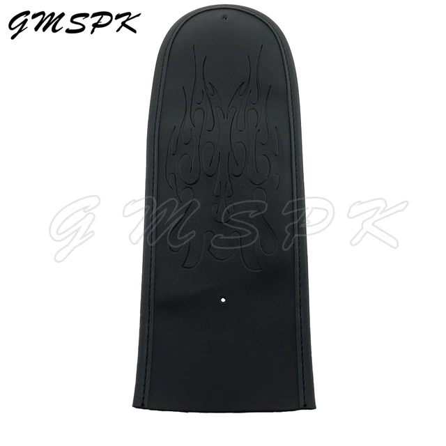 Motorcycle Brown/Black Leather Mudguard Cover