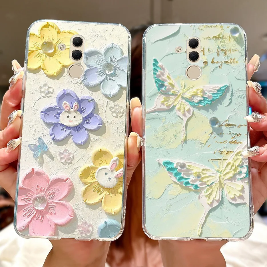 Stylish Painted Soft Slim Phone Case for Huawei Mate 20 Series