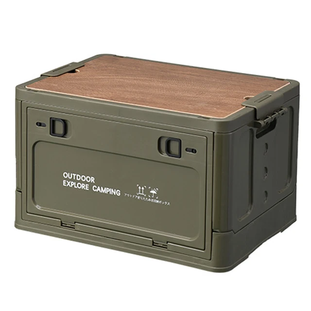 Collapsible Storage Bin with Lid 2