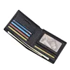 Men Wallets Fashion Short Design Card Holder Men Leather Purse Solid Coin Pocket High Quality Male Purse 4