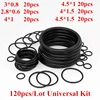 New 120pcs/Set & 70pcs/Set Anti Gas Leak Assortment Rubber O-Ring Seals Washers Gasket For Dupont & Other Famous Brand Lighter 4