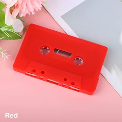Vibrant Cassette Tape Cover - Audio Magnetic Recording (Coreless) (Red)