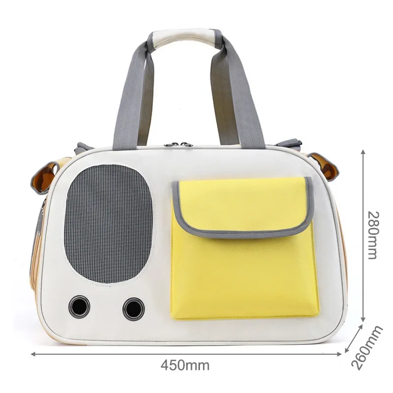 Portable Pet Dog Carrier Bag Portable Foldable Shoulder Bag Outdoor Handbag Transport Small Dogs Cats Pet Supplies