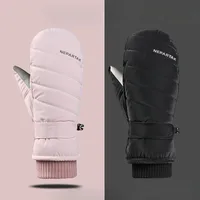 Winter Gloves Women Skiing Snowboarding Can Touch Screen Waterproof Ski Mitten Thermal Fleece Snow Gloves Snowmobile Mittens 1
