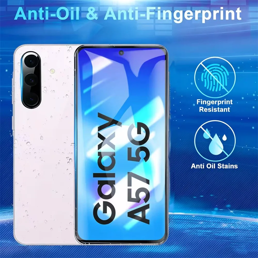 Premium Tempered Glass Screen Protector Set - Pack of 5