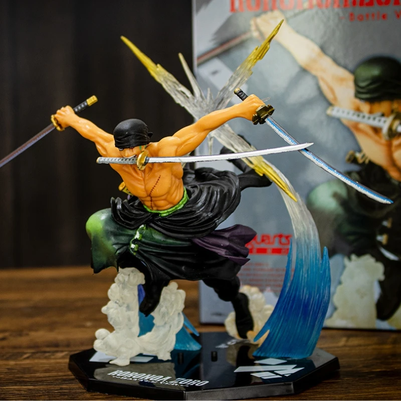 16Cm Anime One Piece Sanji Rufy Sculpture Black Leg Fire Battle Pvc Da Collezione One Piece Action Figure Model Toys For Children