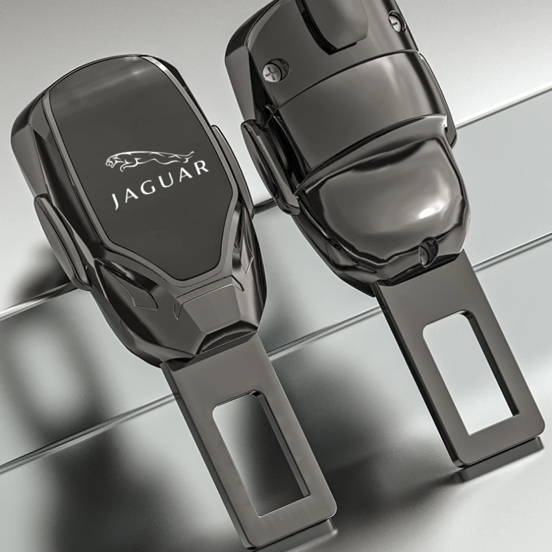 Car Seat Belt Extension Plug Buckle Seatbelt Clip Adjustable Extender for Jaguar XFR XF Sportbrake F-Type S-Type Svr S TYPE seat belt extender seat belt clip car seat belt accessory seat belt extender kit