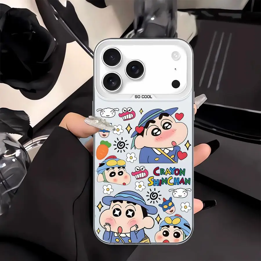 Crayon Shin-Chan Cartoon Phone Case - Fun and Durable Back Cover