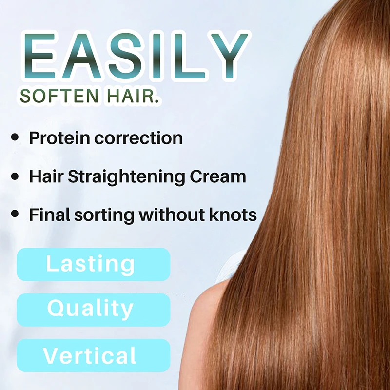 5PCS Professional Keratin Smoothing Hair Treatment Repair Damaged Hair Permanent Straightening Cream Care Product 50g