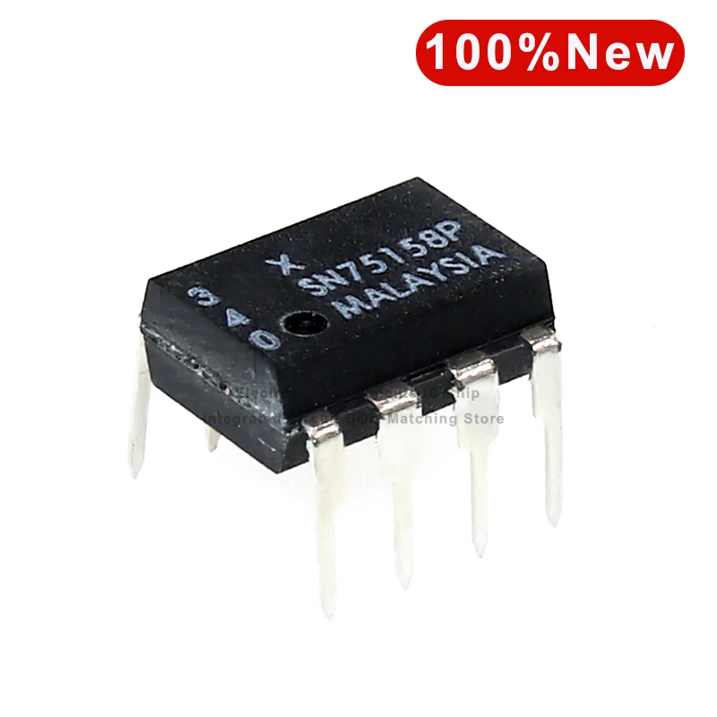 

25pcs SN75158P DIP-8 Dual differential line driver power chip IC