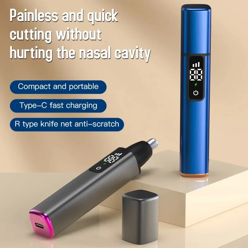 XIAOMI New Smart Electric naso Hair Trimmer 3 Gear motore ad alta velocità rasoio portatile naso tagliacapelli Trimmer per uomini e donne