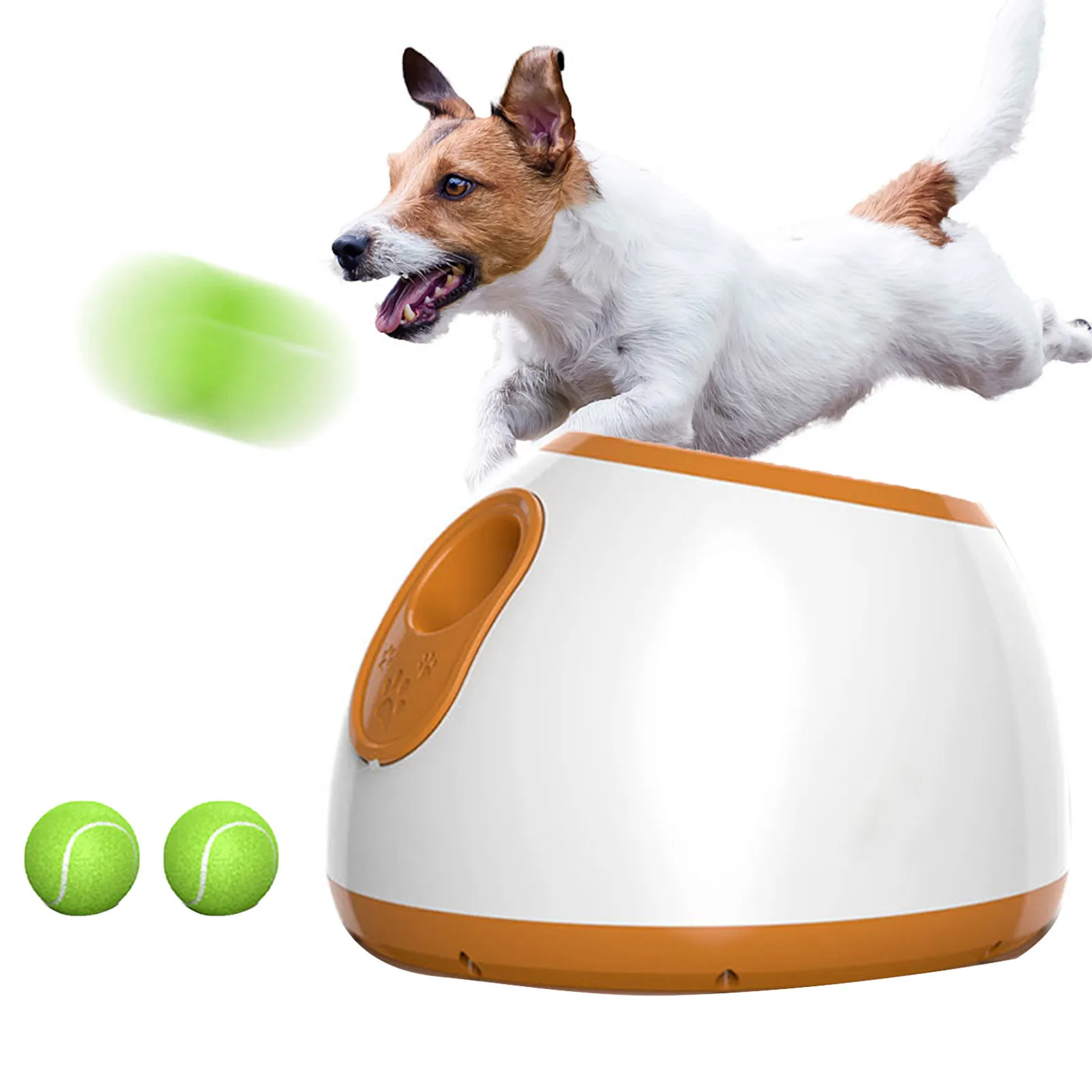 

Dog Ball Launcher Sturdy Tennis And Baseball Pitching Machine Tennis Ball Throwing Machine For Small And Medium Size Dogs