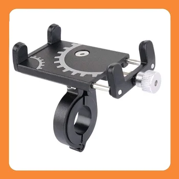 จักรยานสกู๊ตเตอร์อลูมิเนียมผู้ถือโทรศัพท์มือถือจักรยานเสือภูเขาวงเล็บโทรศัพท์มือถือขาตั้งอุปกรณ์ขี่จักรยาน 14