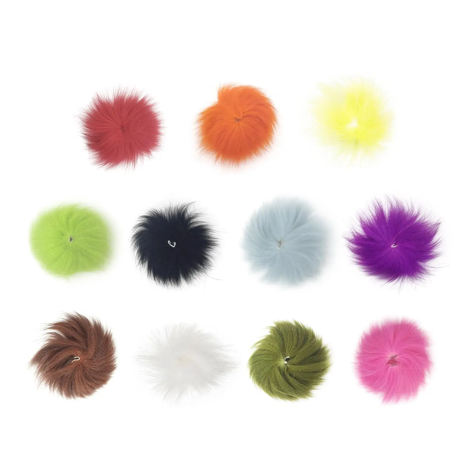 Fly Tying Fur Confortevole Fibra Durevole Faux Fur Jig Lure Making Fly Tying Bucktail Streamer Tail Hair Per Acqua Dolce Salata