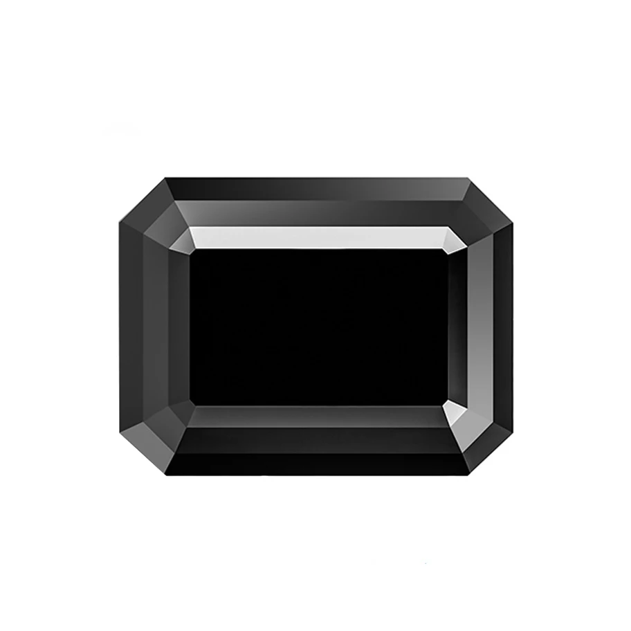 Black Moissanite Stones with GRA Certificate 0.5-5.0ct Round/Pear/Oval/Emerald/Heart/Cushion/Princess/Asscher/Marquise Cut 3