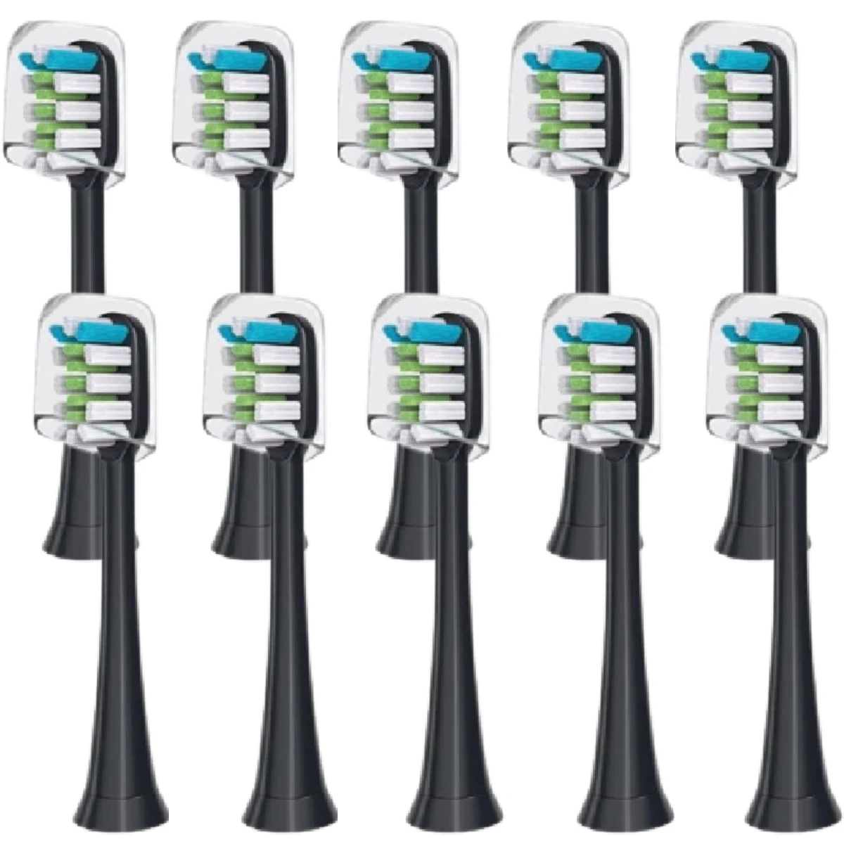Cabeças de Substituição Escova Elétrica Cerdas Macias Cerdas Dupont Selado Embalado Xiaomi Soocas x3 x5 v1 X3u 10 Pcs