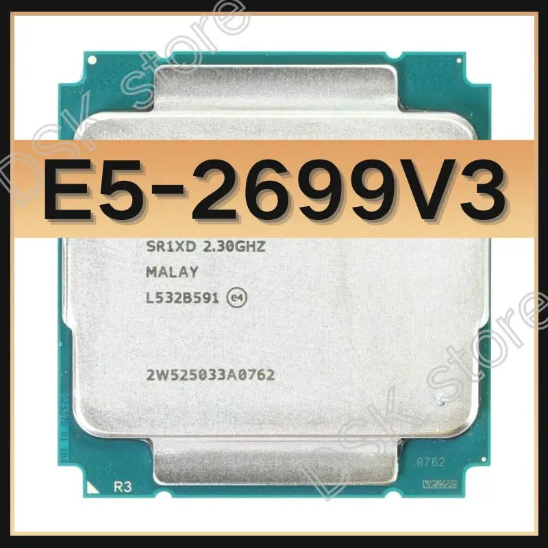Xeon cpuプロセッサ、E5-2699、v3、e5、2699v3、e5、2699、2.3