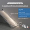 5M 10M 15M WS2811 COB Running Water Strip Light for 24V 400W PIR Motion Sensor LED Stair Controller Staircase Lighting Decor 5