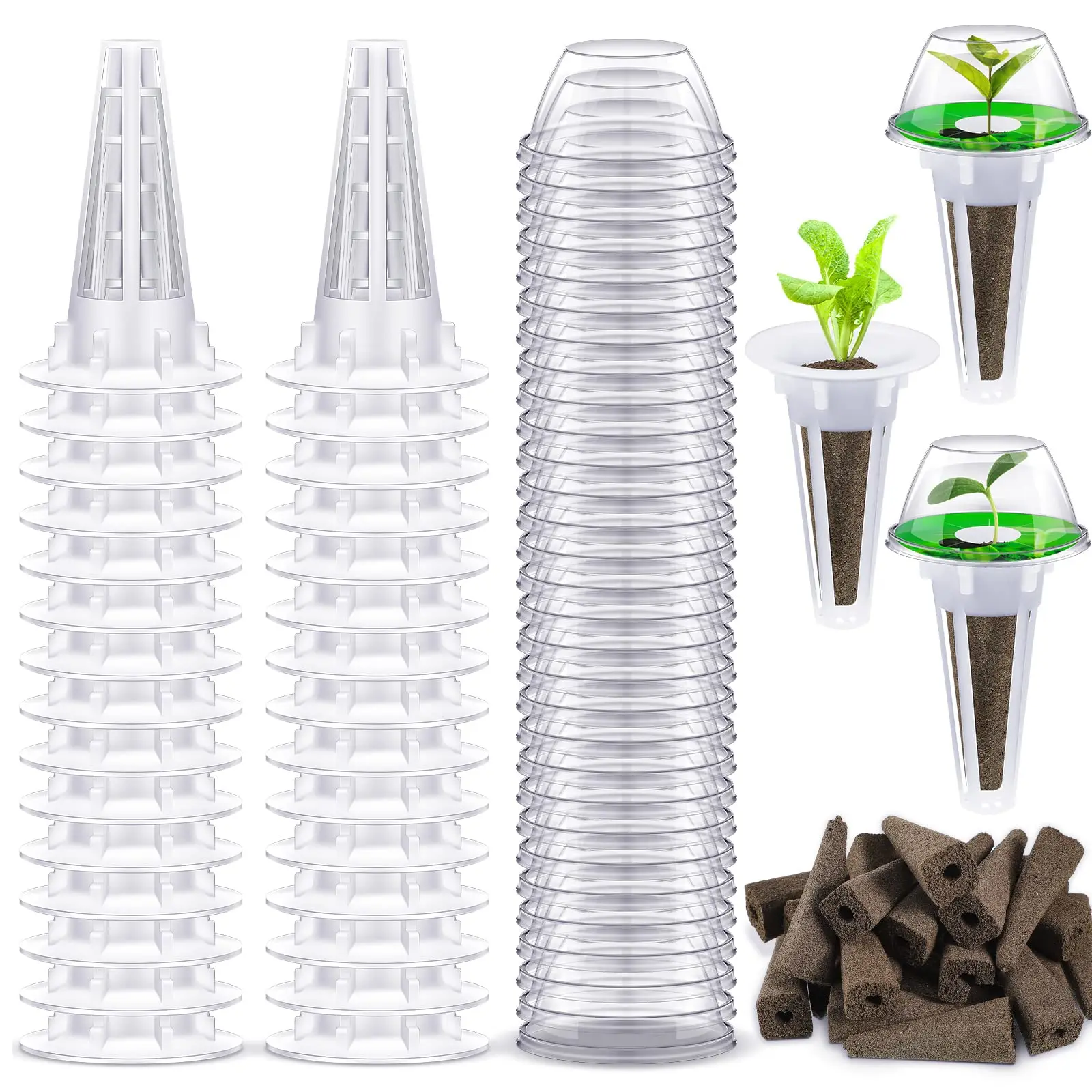 Hydroponic Garden Accessories Pod Kit 120pcs