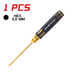 Premium Titanium - Plated Precision Screwdriver Set (Allen 3.0mm)
