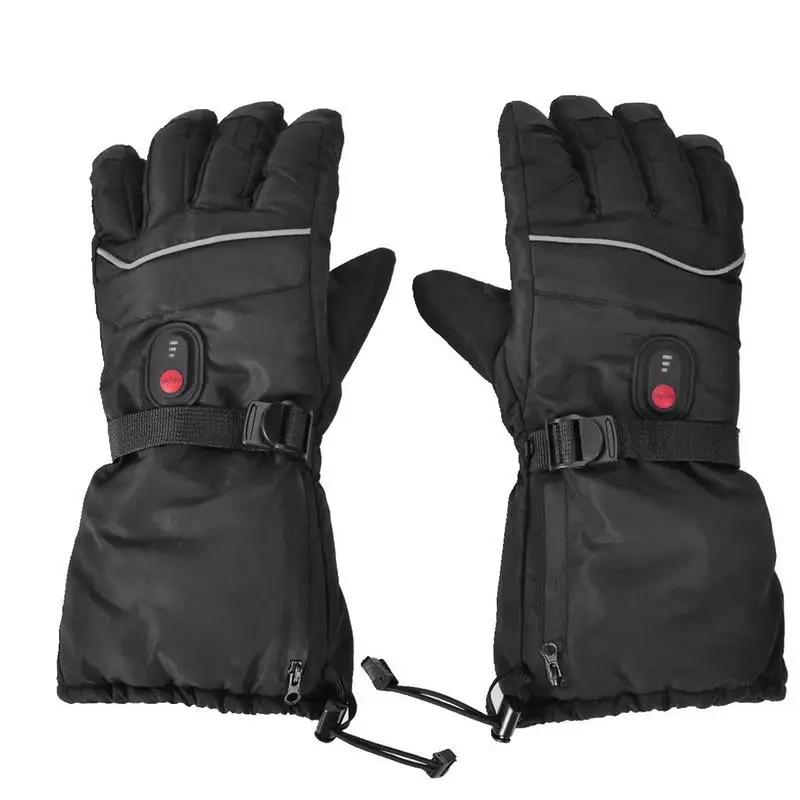 

Heating Gloves Snowmobile Skiing with battery box Winter Warm Motorcycle Heated Gloves Touchscreen Waterproof Heated Gloves