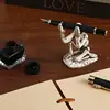 1 Pc Pencil Holder Mini Pencil Storage Bracket Desktop Decoration #j 4